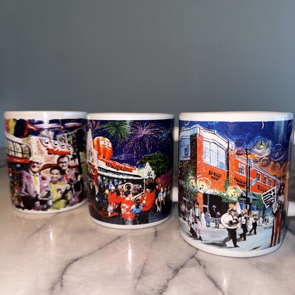 3 Walgreens 1999 2000 1998 Grand Opening Coffee Mug Set Lot Cleveland Chicago - Picture 6 of 9